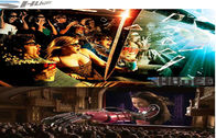 6D Cinema Movie Theater With 3D Glasses, Rain, Wind, Lightning Special Effect System