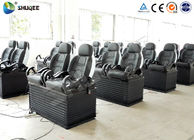 Green Cabin  5d Movie Theater With Black Luxury Seats , Eight Special Effecst