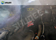 Amusement Truck Mobile 5D Cinema System 5D Simulator For Holding 6 People