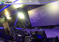 Kid Movies In Theaters 5D Cinema Equipment With Special Effect / Black Chair