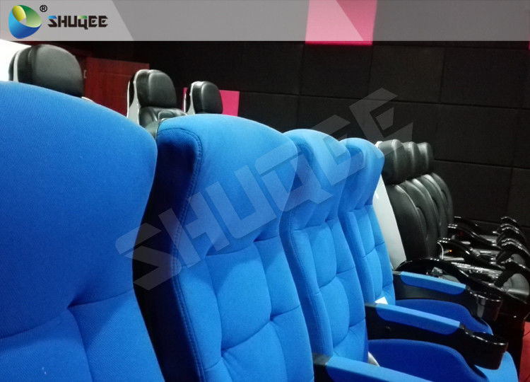 China Electronic 4D Movie Theater With Moving Seats For Large Cinema Hall factory