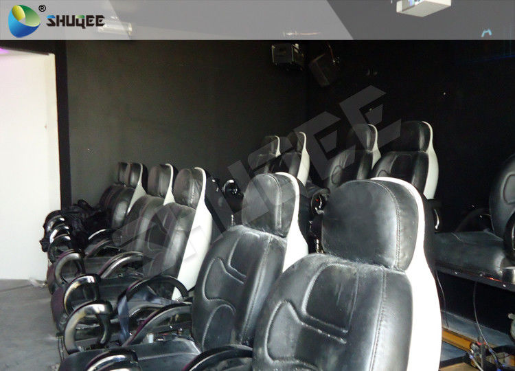 Dynamic 6 Seats Mobile Truck 5d Cinema Equipment 5D Simulator 380V 3.75KW
