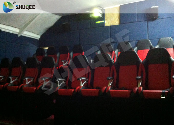 6D Cinema Equipment 6d Movie Theater Electric / Hydraulic / Pneumatic 0