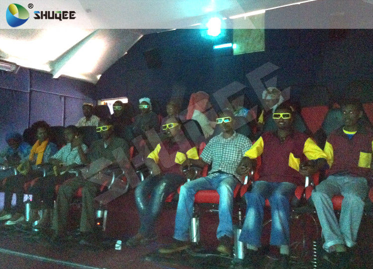 Professional 4D Cinema Equipment With Simulator Effect And  Seats