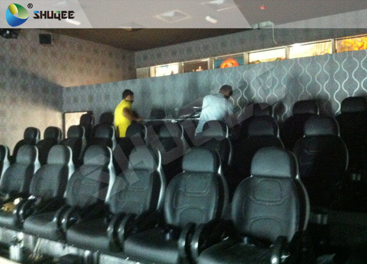 Large Business 7D Cinema System With Interative Luxury 7D Motion Seats