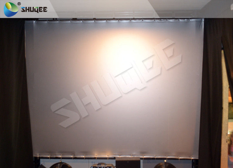 Big 4D Cinema Movies Theater With All Special Effects / Safety Belt