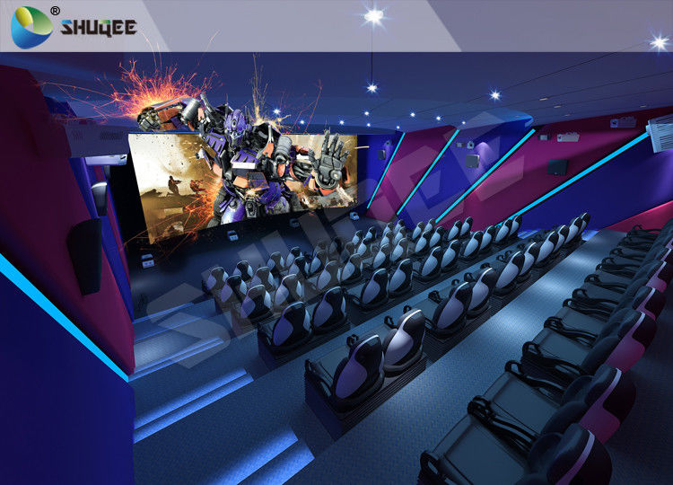 Breathtaking Amusement 4D  Cinema Seats With Cost-effective Motion Seats