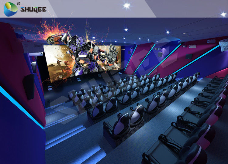 China Large Durable 9D Cinema System Amusement 9D Equipment For Business Center factory