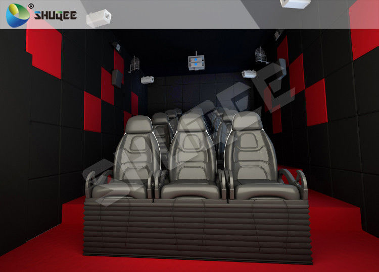 4D Movie Theater Amusement Rides Simulator 4D Motion Cinema With  Specification
