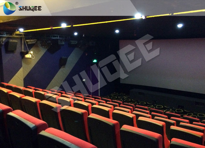 4D Electric System / 4D Movie Theater With 2 DOF Motion Seat And Special Effect Machine 0