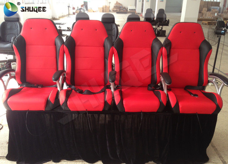 China Professional 4D Cinema Equipment With Simulator Effect And  Seats factory