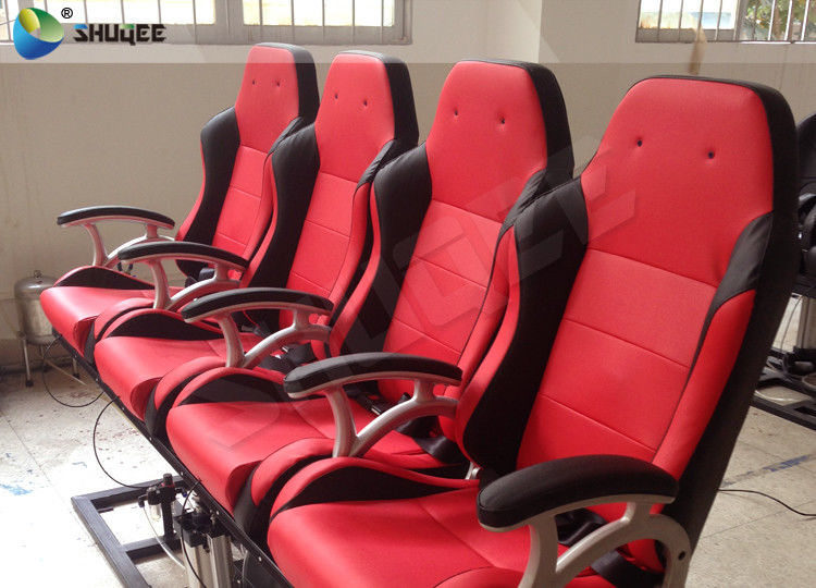 China Superduty Interative 4D Motion Theater Chair 4D Movie Theater Electric Mobile Seats factory