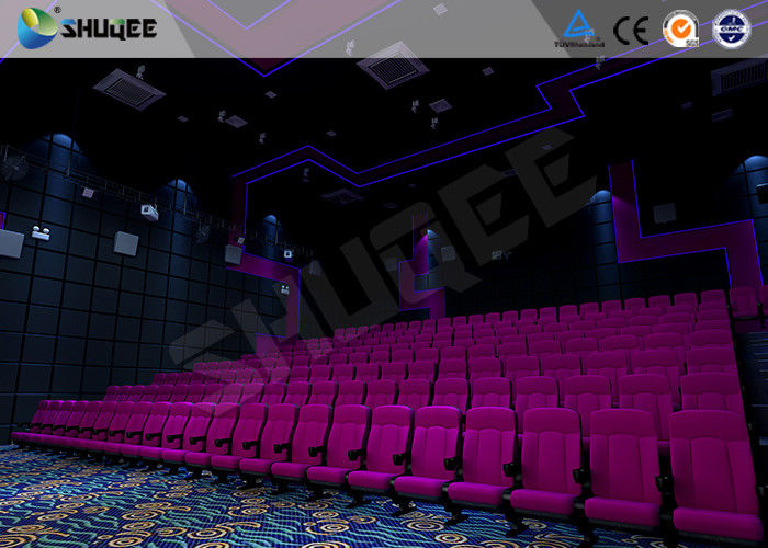 China Amazing Cinema System Movie Theatre Seats With ARC Screen Play 3D Movie factory