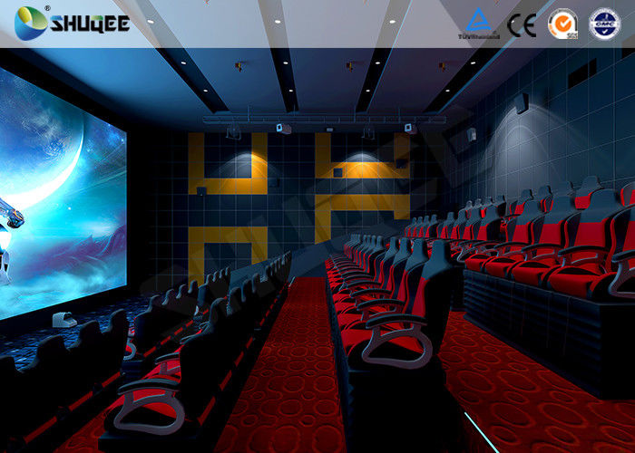 Electronic 4D Theater System 4D Motion Chair Surrounding Environment Simulation