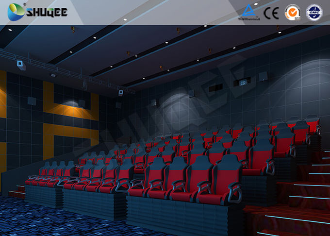 Electronic / Pneumatic 5D Theater System Safe Motion Seats Digital Theater System 0