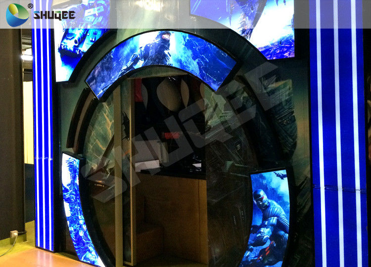 Amusement Park Motion Cinema Roller Coaster Simulator Mini 5d Film Game Machine