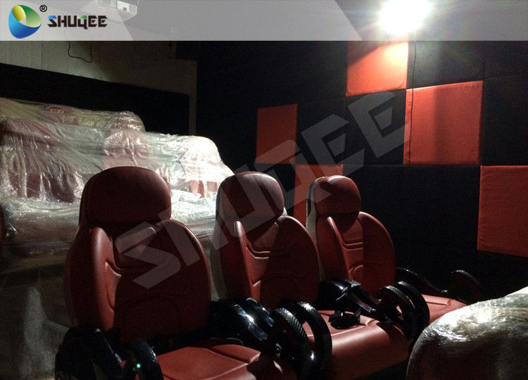 SGS Dynamic 12D Cinema XD Simulator With 3 DOF Chairs / Motion Chair System