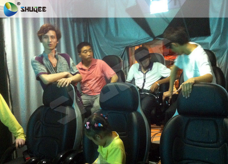 Electronic 5D Theater Equipment 9 Seats 5D Cinema Luxury Motion Seat