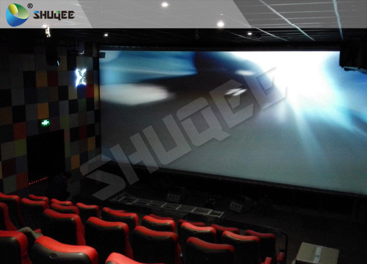 Special Control System 4D Digital Movie Theater System With Motion Chairs