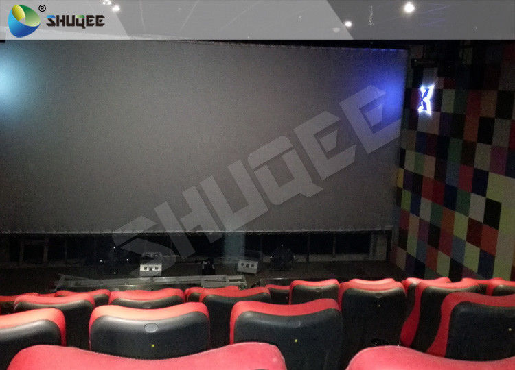 Cinema System 4D Movie Theater Environment Effect With Chair Effect Water / Air Spray