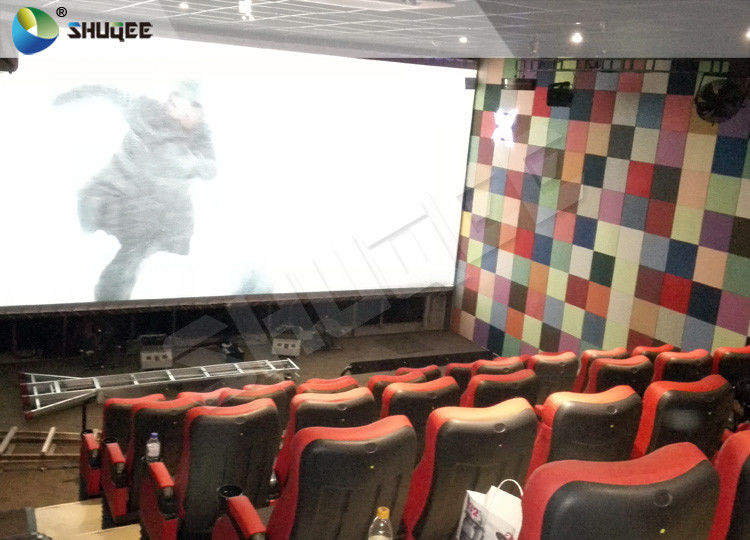 China Large Capacity 4DM Motion Chair 4D Movie Theatre With Special Effect Control System factory