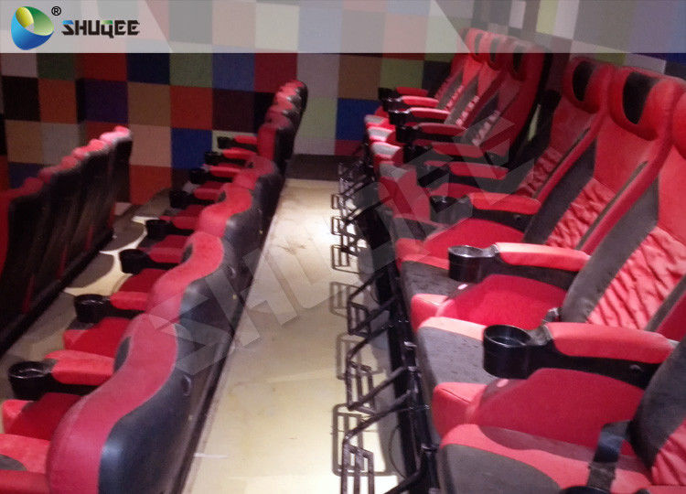 Large Capacity 4DM Motion Chair 4D Movie Theatre With Special Effect Control System