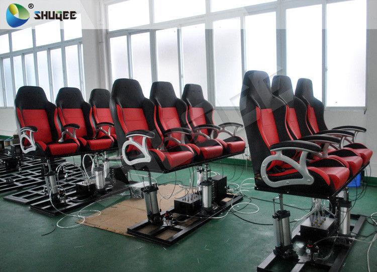 4D Cinema Theater With Motion Cinema Chair / Home Theater Chair Customized Color