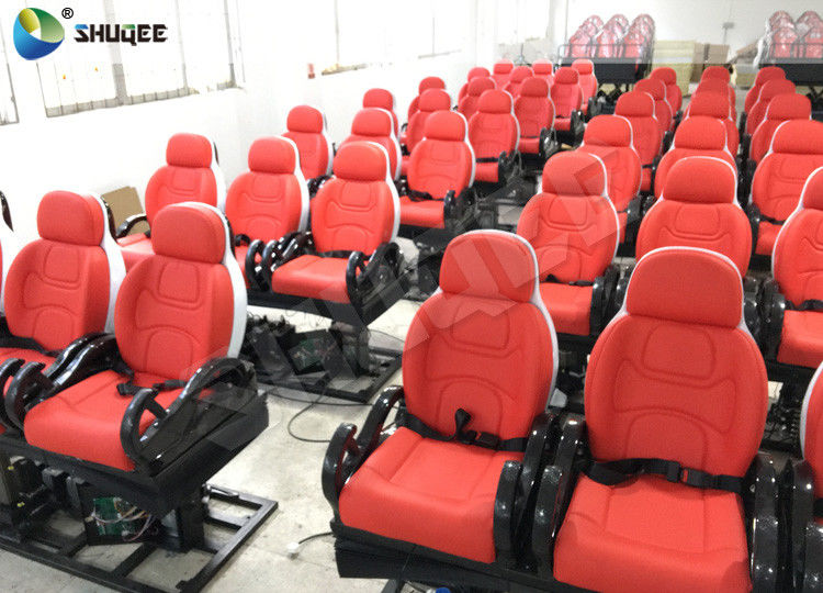 Amusement Park 5D Small Cinema Genuine Leather Chairs for Theater Mobile Cinema