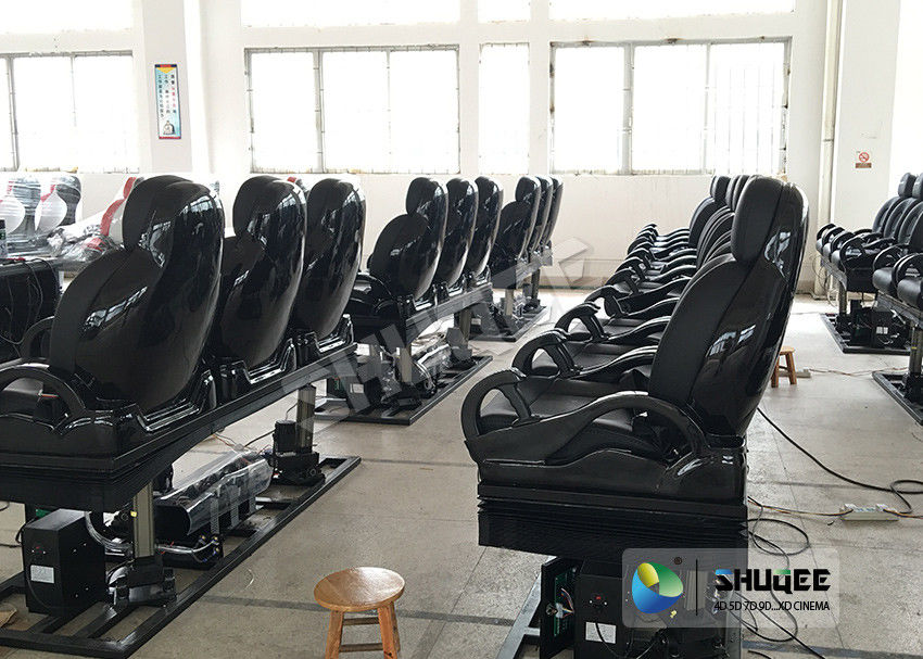 Large Mental Screen 5D Theater System Snow Bubble Stroble Special Effects