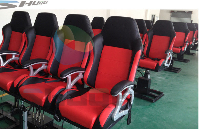 China Attractive 4D Cinema System with Pneumatic / Hydraulic / Electric Motion Chairs factory