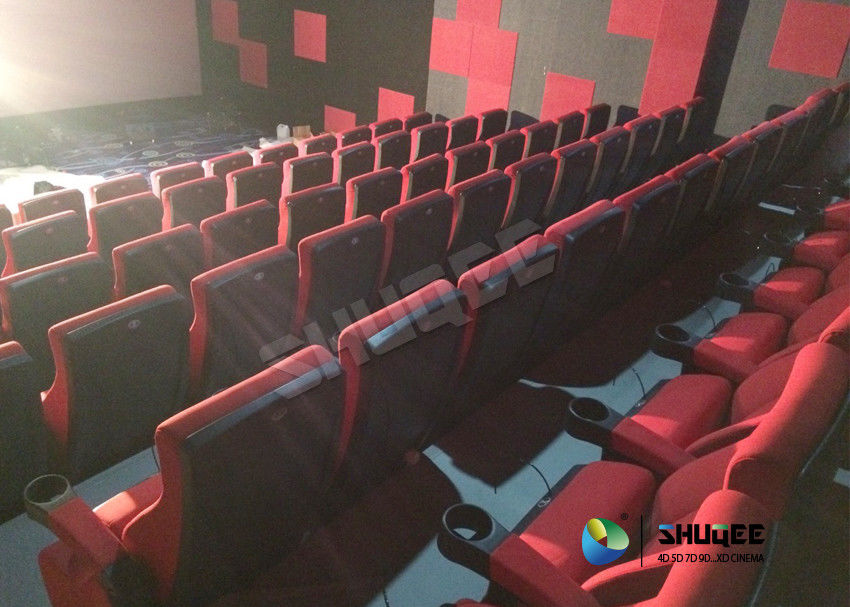 Professional Design Movie Theatre Seats Sound Vibration With Durable Digital System