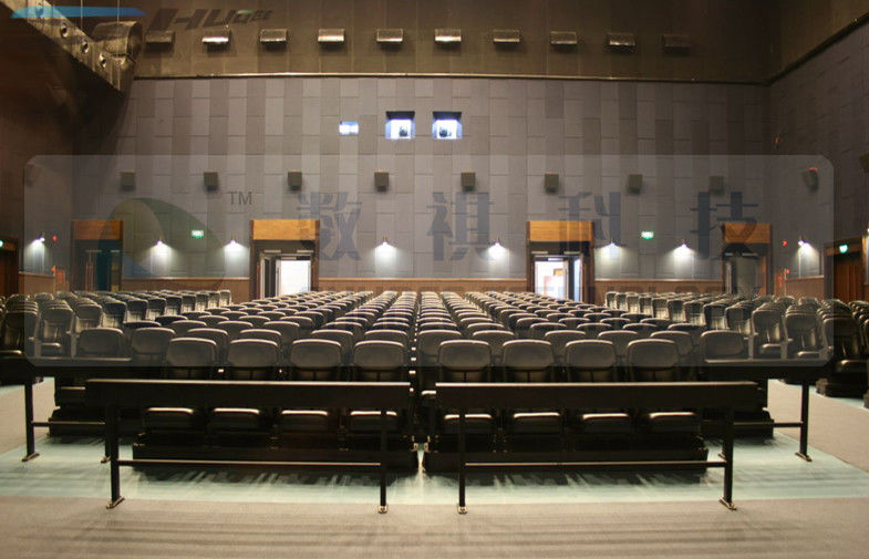 China High Definition 3d Digital Cinema Amazing Luxury Cinema Hall Design factory