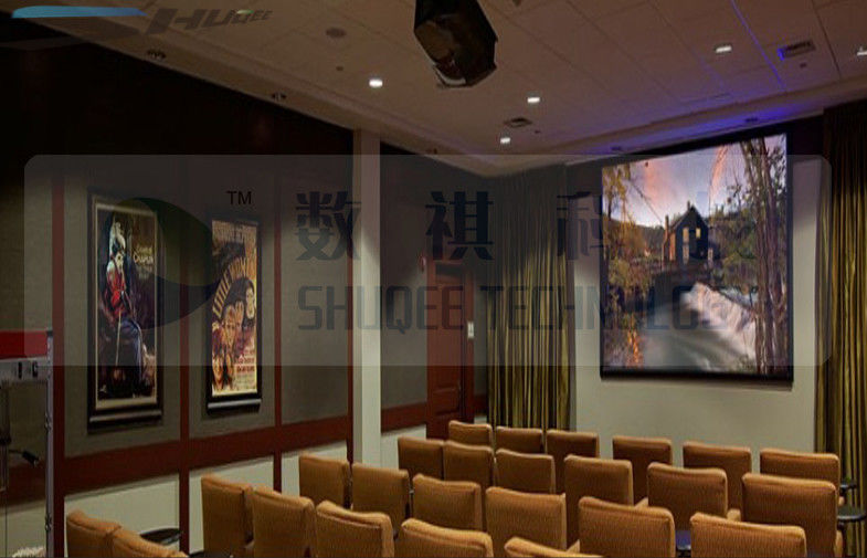 High Definition 3d Digital Cinema Amazing Luxury Cinema Hall Design