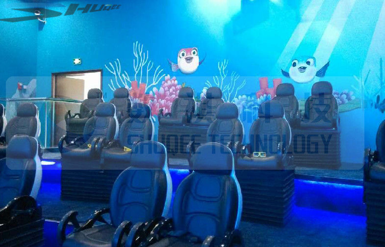 Theme Park Movie Theater XD 3-DOF platform , 4D 5D function