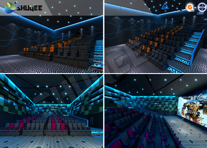 New Trend Future 4D Movie Theater Equipment Seamless Compatibility With Hollywood Movies 10