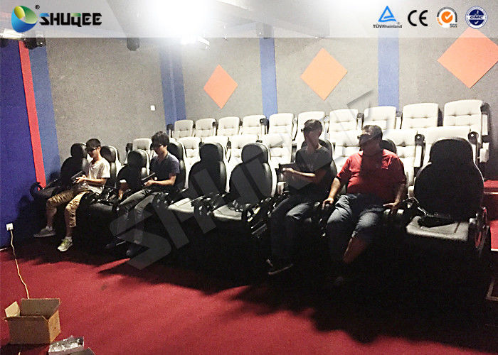 5D Cinema Equipment Theater Seating Chairs For Amusement Park 110V / 220V / 380V
