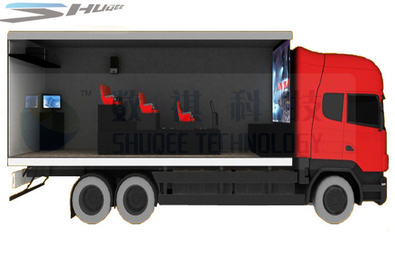 Mobile Truck 7D Cinema System Waterproof Motion Cinema Seat
