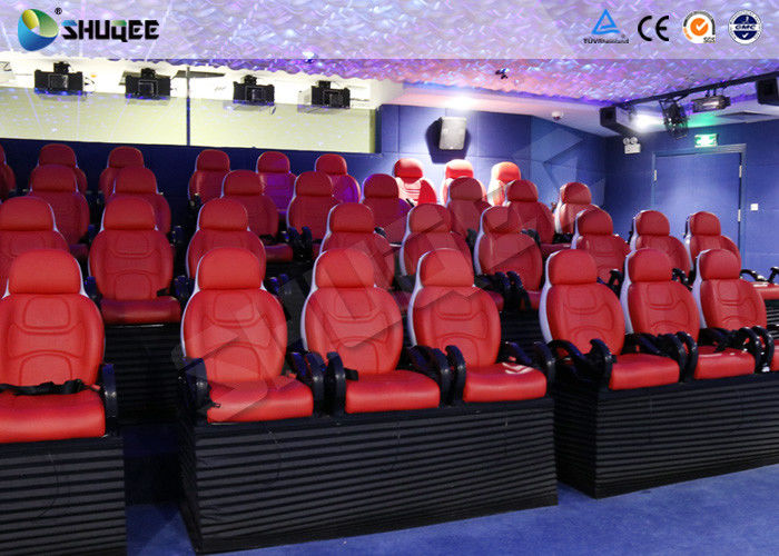 Customized 3D / 4D / 5D Motion Movie Theater With Dynamic Film, Simulation System