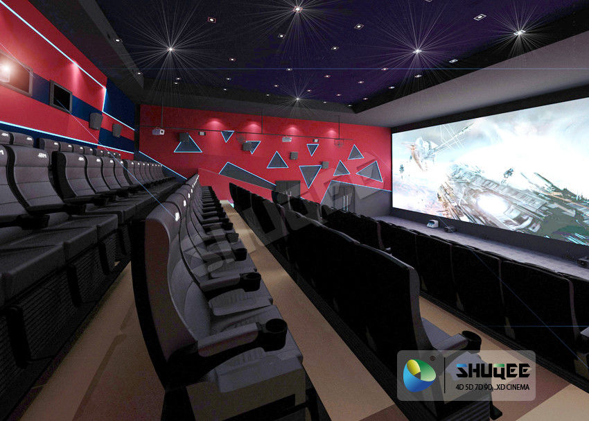 Vibration 4DM Seats With Air Blast Of 4D Cinema Chairs Include Special Effects