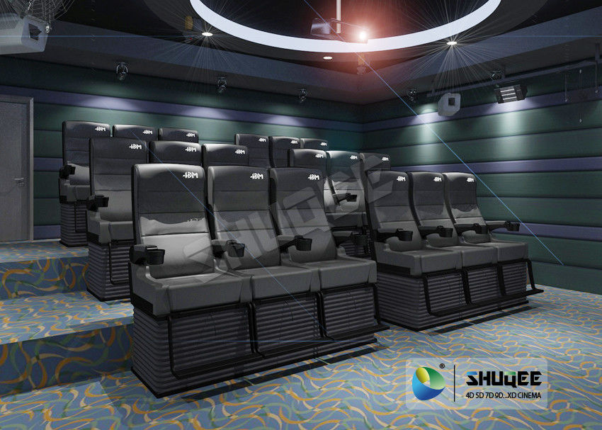 Exciting Simulation 4D Motion Seat Movie Theater With 1 Year Warranty