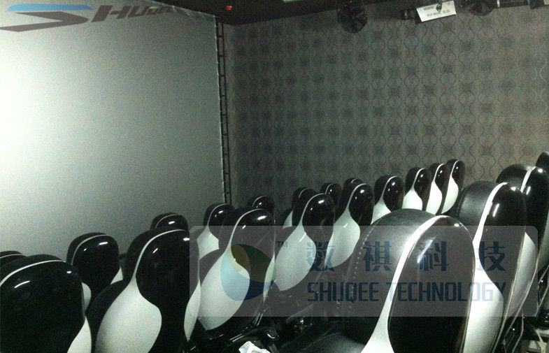 SGS Certificated 7D Movie Theater With Nec Projector For Amusement Project