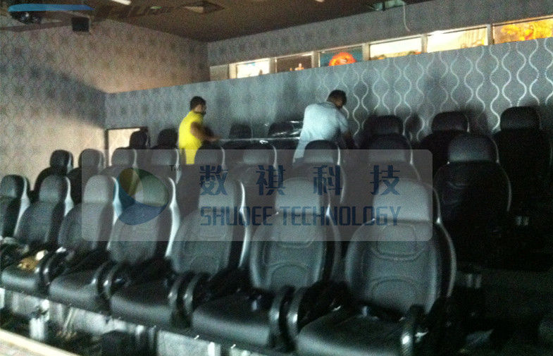 China Immersive 5D Movie Theater Motion Chairs With Full Set Equipment factory