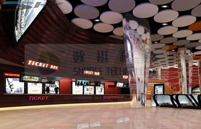Popular Large 3D Cinema System Hall, With IMAX Screen and Flat Screen