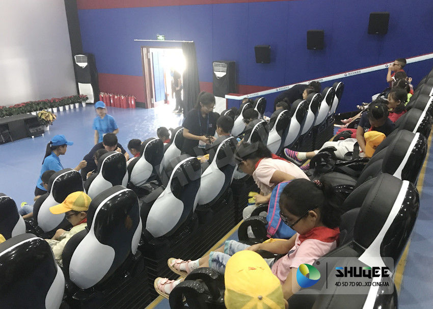 Entertainment Genuine Leather Motion Chairs XD Theatre In 4XD Cinema Hall 0