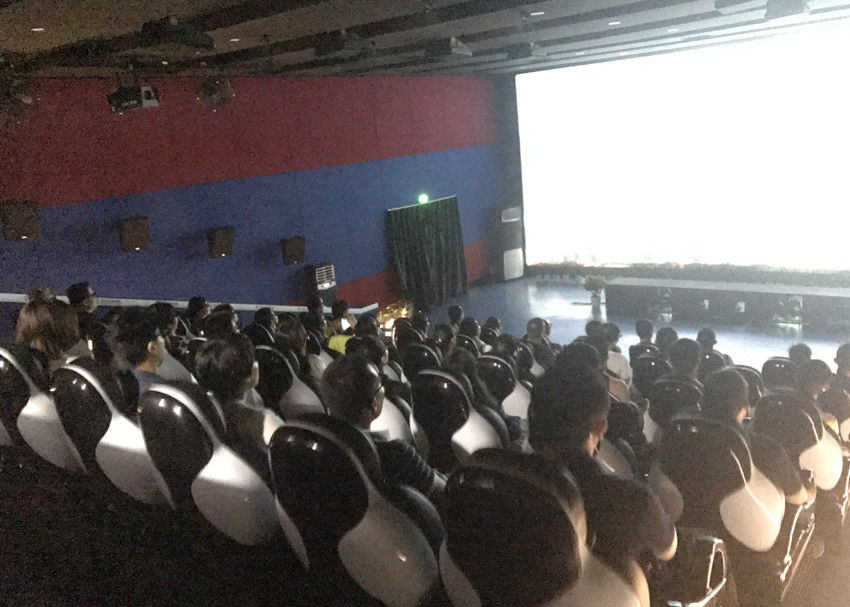 Six Systems Of 5D Cinema Movies Theater Include Control / Screen System  / Special Effect / Motion Chair System