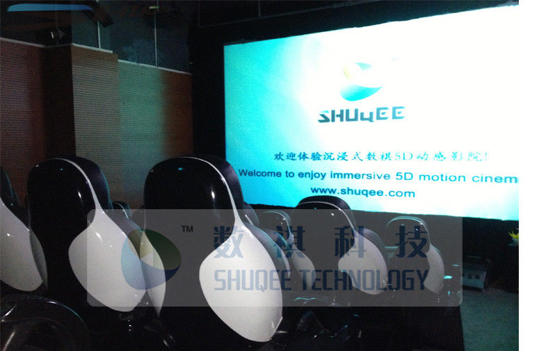 Exciting Indoor / Outdoor 5D Movie Theater Equipment With Decoration Effect