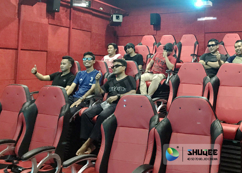 5D Cinema Theatre With Motion Seat and Environment Exciting 12 Kinds Of Special Effect