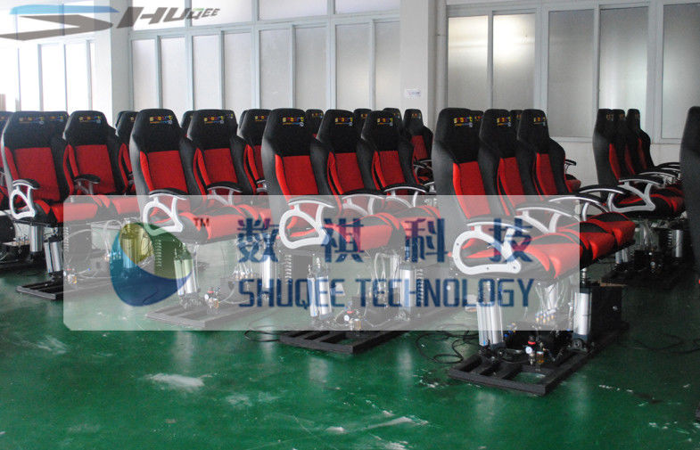 Movie Motion Theater Chair With Pnuematic Control System For Indoor