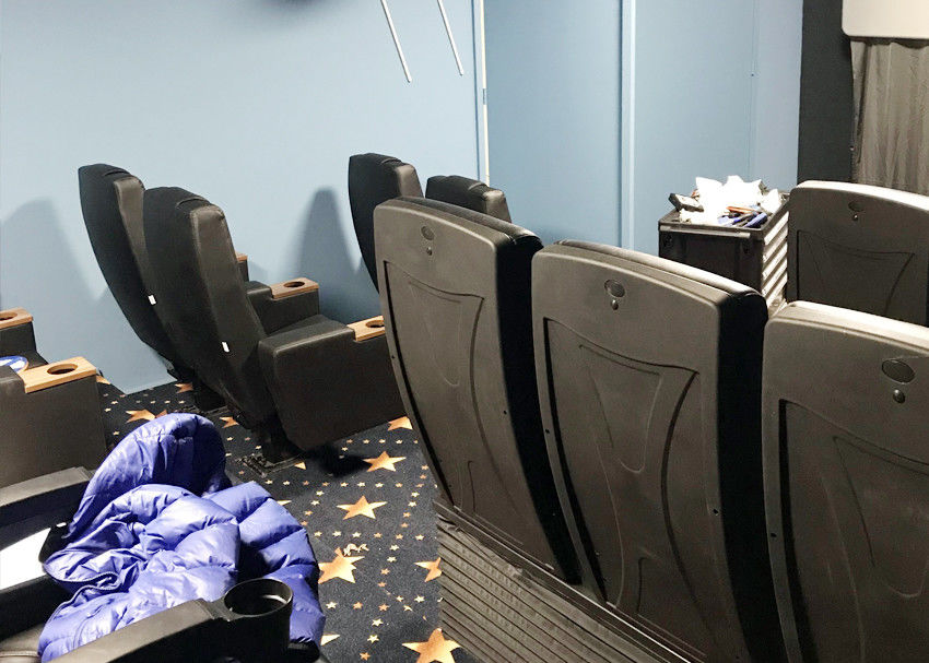 Update 4D Theater Equipment Seats With Three Ultra Features And Physical Effect Technology