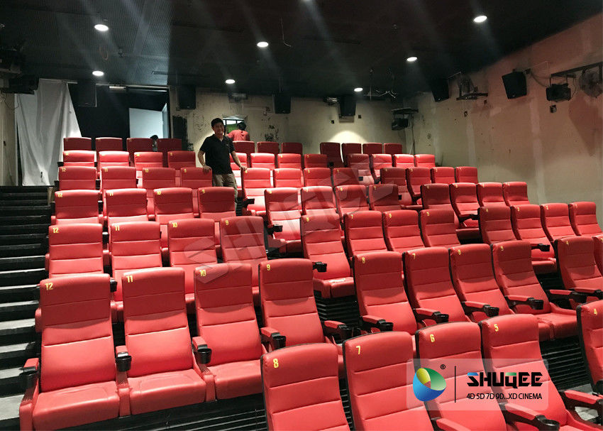 Commercial Electric 4D Cinema Theater For Scenic Sport / 4D Amusement Park